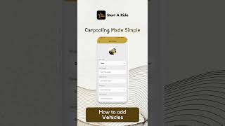 How to add Vehicle details in STARTARIDE | CARPOOLING APP  #carpoolingapp #socialride screenshot 4