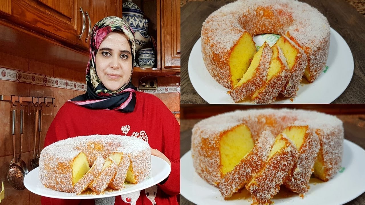 كيكة الياغورت العملاقة بالكوك أخف من القطن كاتبقى هشيشة واخ تبقى أسبوع فالثلاجة