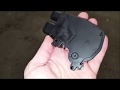 Honda CRV 2 замена актуатора мотора замка водителя / Honda CRV 2006 actuator replacement