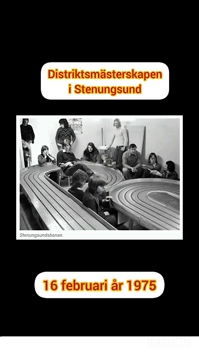 Distriktsmästerskapen i Stenungsund 16 februari år 1975