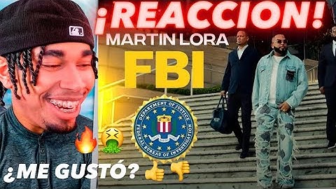 😱RD JAVI REACCIONA A\ Martin Lora - "EL FBI" - VVS (Video Oficial)