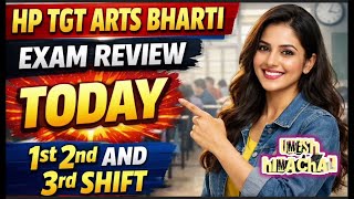 Hp Tgt Arts Exam Review Today