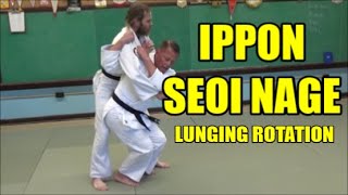 IPPON SEOI NAGE LUNGING ROTATION