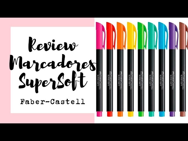 Lápices De Colores Supersoft Faber Castell 24 Colores - Loren Mayorista