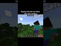 Playing with that one friend who uses a prizma shader #minecraft