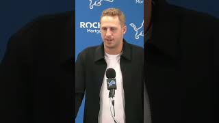 Jared Goff is FIRED UP | Detroit Lions #shorts