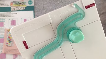 PRODUCT REVIEW:  WRMK Slimline Punch Board + Metric Measurements