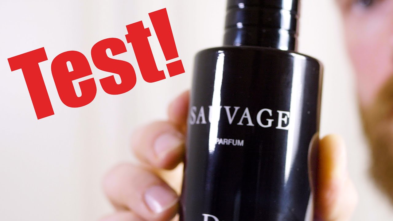 dior sauvage test