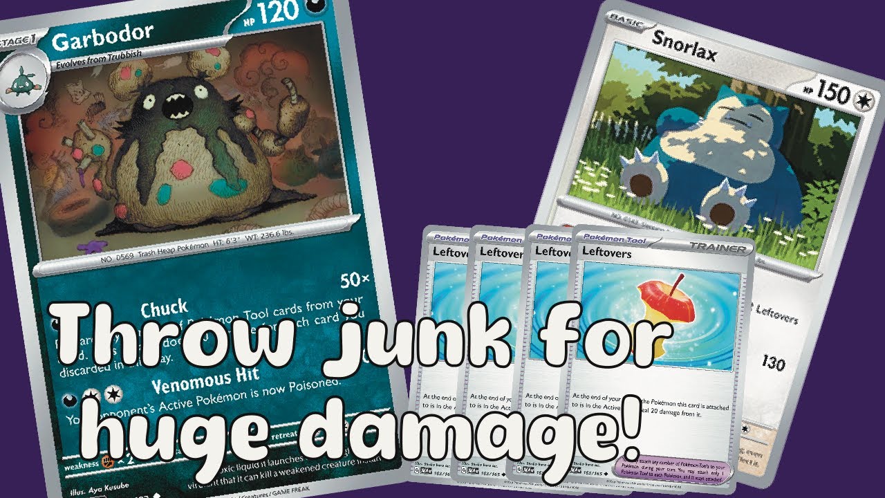 Hitting Huge Numbers By Throwing Trash With Garbodor! PTCGL Gameplay #4