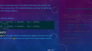 How to Apply Log Function to All Elements in a List of Time-Series Data in R