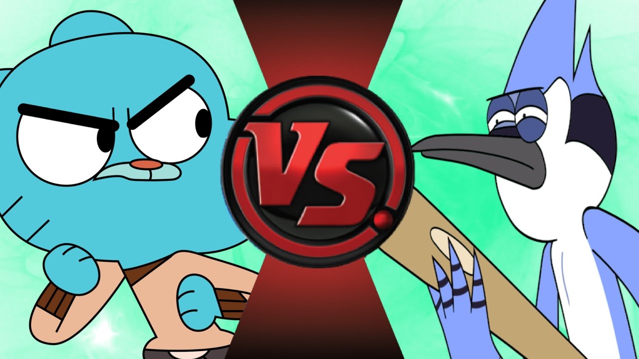 GUMBALL vs MORDECAI! Cartoon Fight Club Episode 109! YouTube