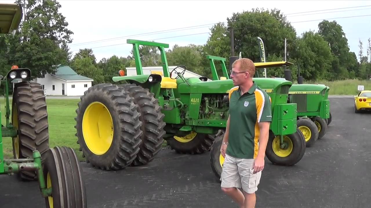 Willow Run Farms John Deere tractor collection YouTube