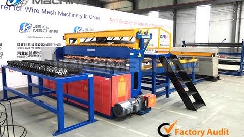 Loading Video Of 3-6mm Welding Mesh Machine
