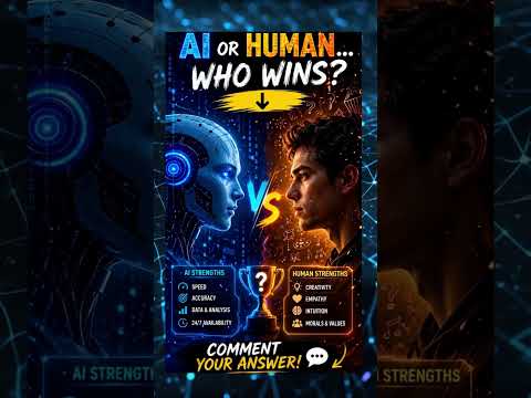 “99% People Fail This 🤯 AI vs Human Challenge!”