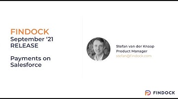 FinDock September 2021 release webinar