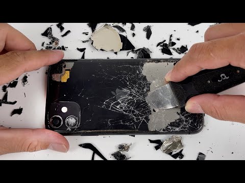 How To Replacement iPhone 11 Back Glass Cracked