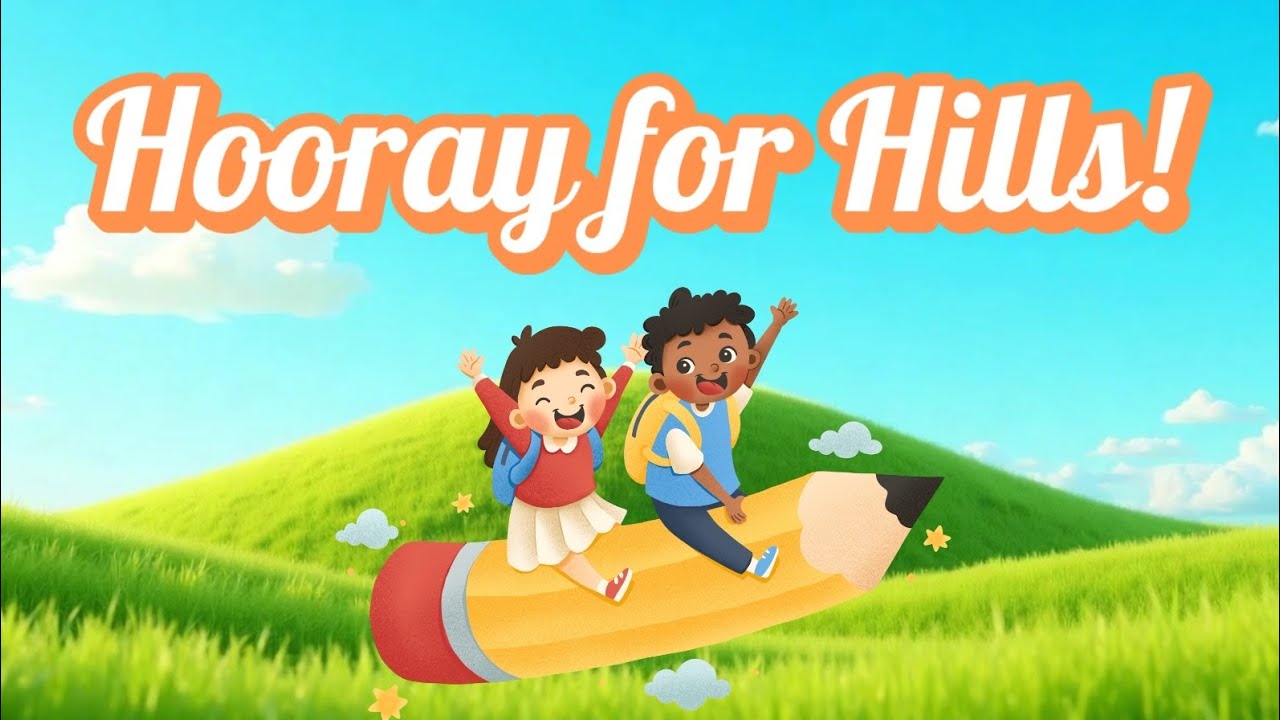 🎵 Hooray for Hills! | Fun Learning Song for Kids | Aesha Education Hub