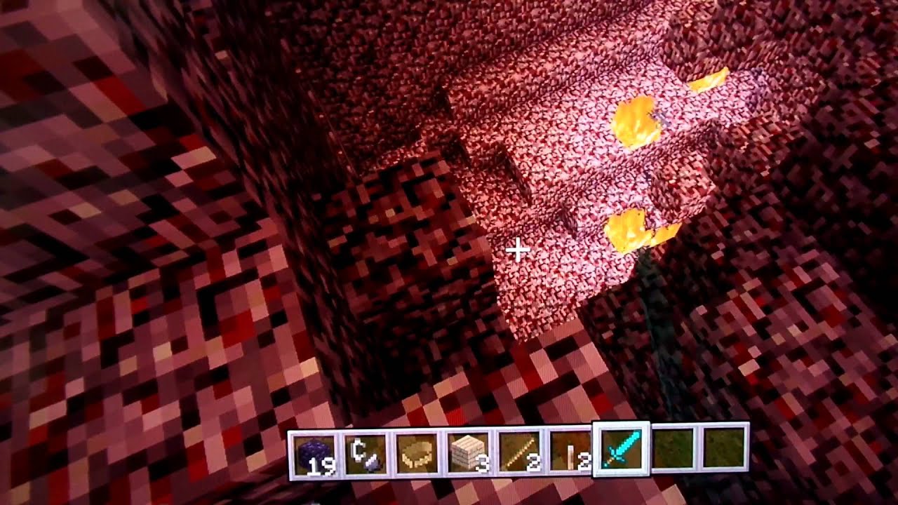 Minecraft - Como construir un portal al infierno fácil - YouTube