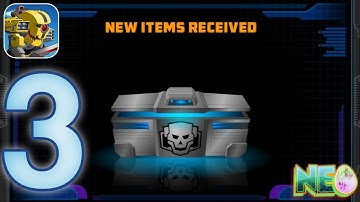 Super Mechs: Gameplay Walkthrough Part 3 - Scanvenger Pass Level 1-5! (iOS, Android)