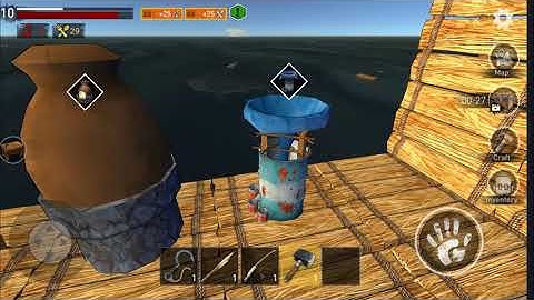 RAFT Original Survival Game - Gameplay Walkthrough Part 1 Android / iOS