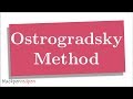 Ostrogradsky method, integral of 1/(1+x^2)^2