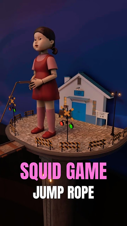 Squid Game Season 3 - Jump Rope Game | 3D Model #squidgame3  #squidgame #blender3d #3dart