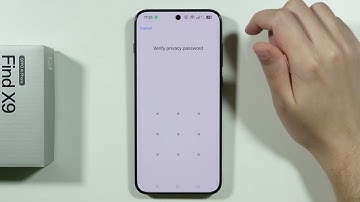OPPO Find X9/X9 Pro: vingerafdruk inschakelen voor app-vergrendeling