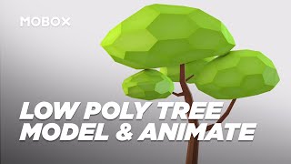 How to Model & Animate a Low Poly Tree  Cinema 4D Tutorial