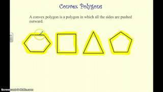 Convex and Concave Polygons