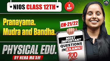 NIOS Class 12th PHYSICAL EDUCATION Most Important Questions with Solutions | Pass 100% | NO Fail