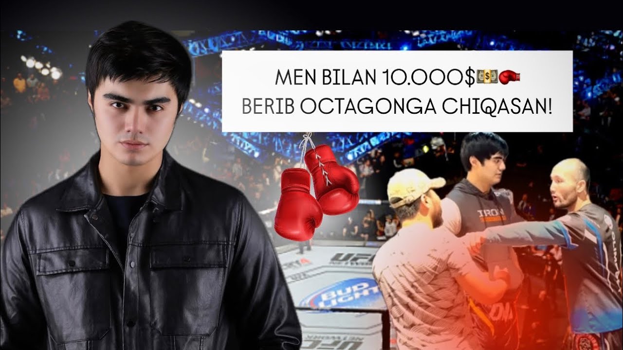 10.000$ DOLLAR BERIB MEN BILAN OCTAGONGA CHIQASAN!