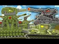 ВСЕ КЛИПЫ : КВ-44М vs Левиафан vs КВ-6  - Мультики про танки
