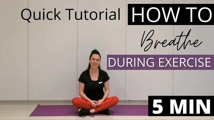 How to Breathe During Exercise | Quick Tutorial on Pilates & Deep Breathing