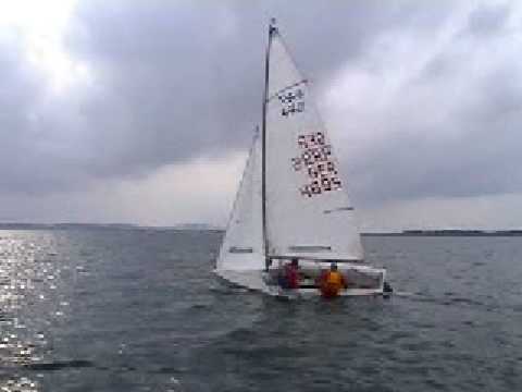 470 sailing fast