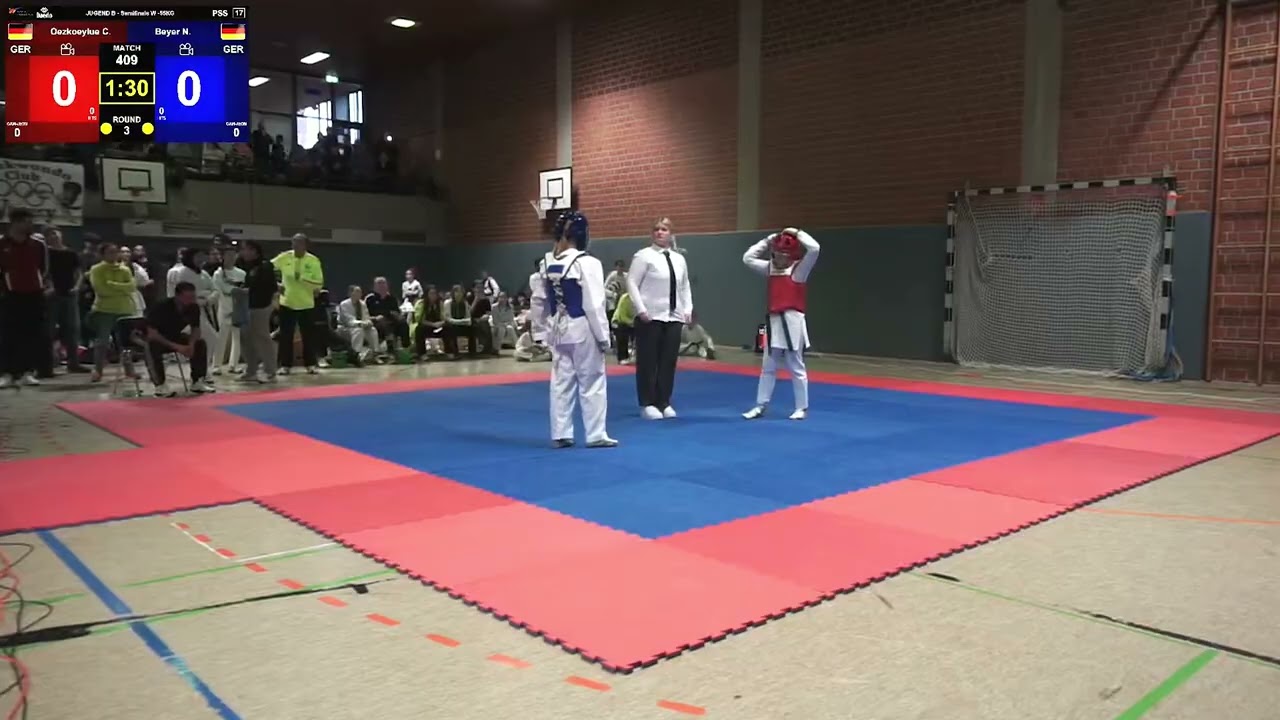 2026 Taekwondo - NTU Vollkontakt - 409 - Ceyda (ROT)