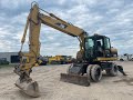 Cat m316c wheeled excavator