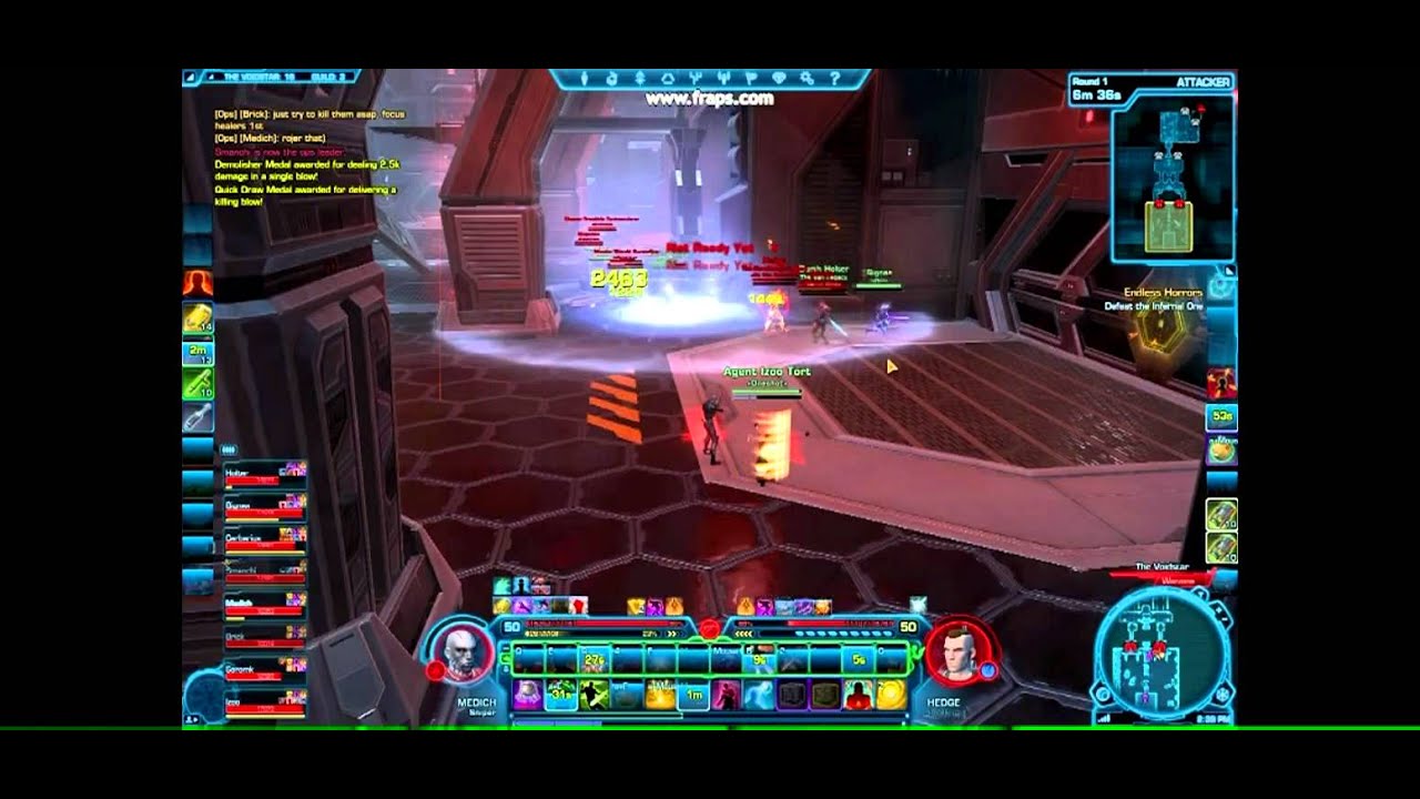 SWTOR PVP- 50 lvl Sniper Marksmenship (Wipe Company).mp4
