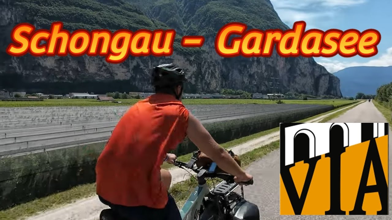 Via Claudia Augusta Videotagebuch einer Fahrradtour durch die Alpen 