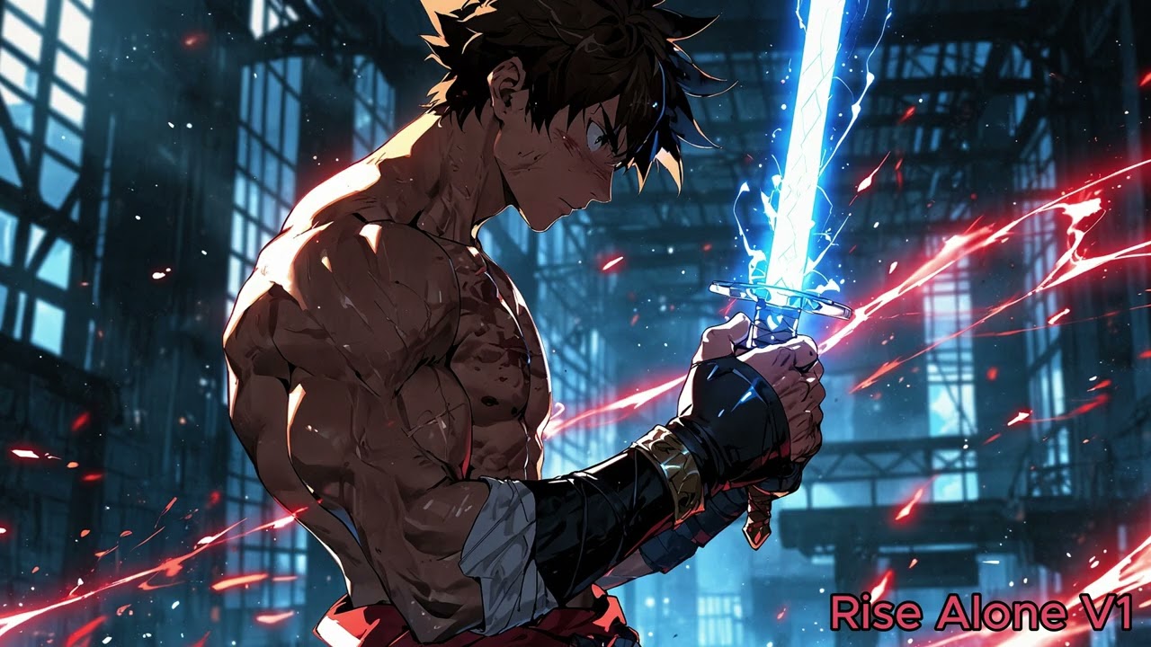 🔥Rise Alone V1 - Motivational Music - Shadow Leveling