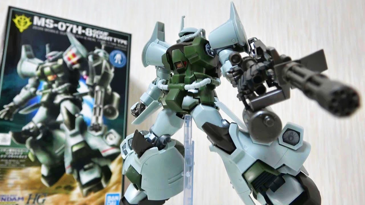 HG1/144グフ・フライトタイプ(ガンダムベース限定 21st CENTURY REAL TYPE  Ver.)レビュー！川口名人監修、スキルアップに最適なモデラー目線の良キット！！