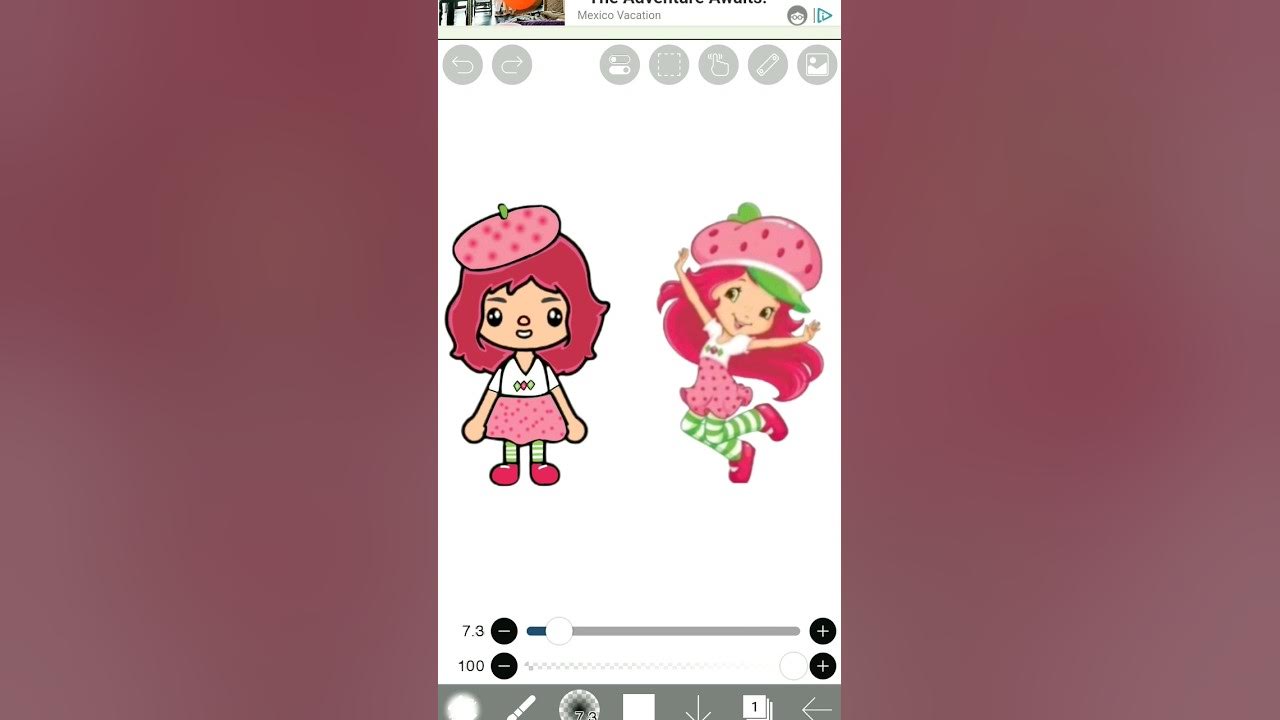 strawberry Shortcake Edit 8°Parte in Toca life world Toca Boca Toca