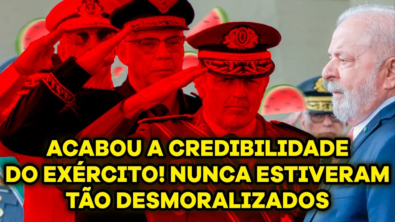 ACABOU a credibilidade do Exército🔴Estão desmoralizados, e a armadilha da esquerda se concretizou!