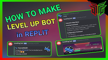 How to make bot Level Up System for Discord in Replit #discord #bot #replit #levelup