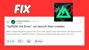 How to Fix ‘SailSDK Init Error’ in Delta Force Hawk Ops