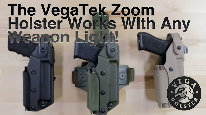 The VegaTek Zoom Holster Works With Any Weapon Light on the Market