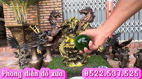 Cặp ngựa mã đáo _ Tượng rồng nhả Ngọc_ 01/01 |phong điền| #đồđồng#đồcổ#phongđiềnđồxưa