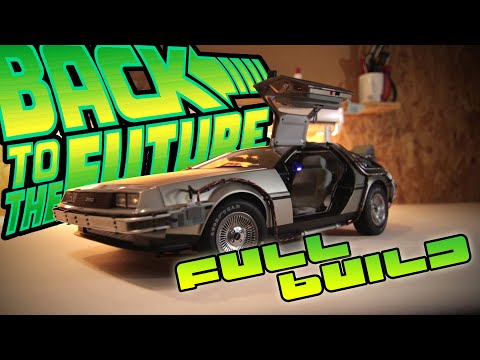 Eaglemoss Back to the Future DeLorean Model - Full Build - Time-lapse