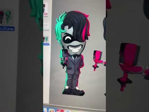 the making of #darkiplier 👻