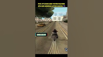 POV: It’s 2005 and you’re playing GTA San Andreas after school 🎮