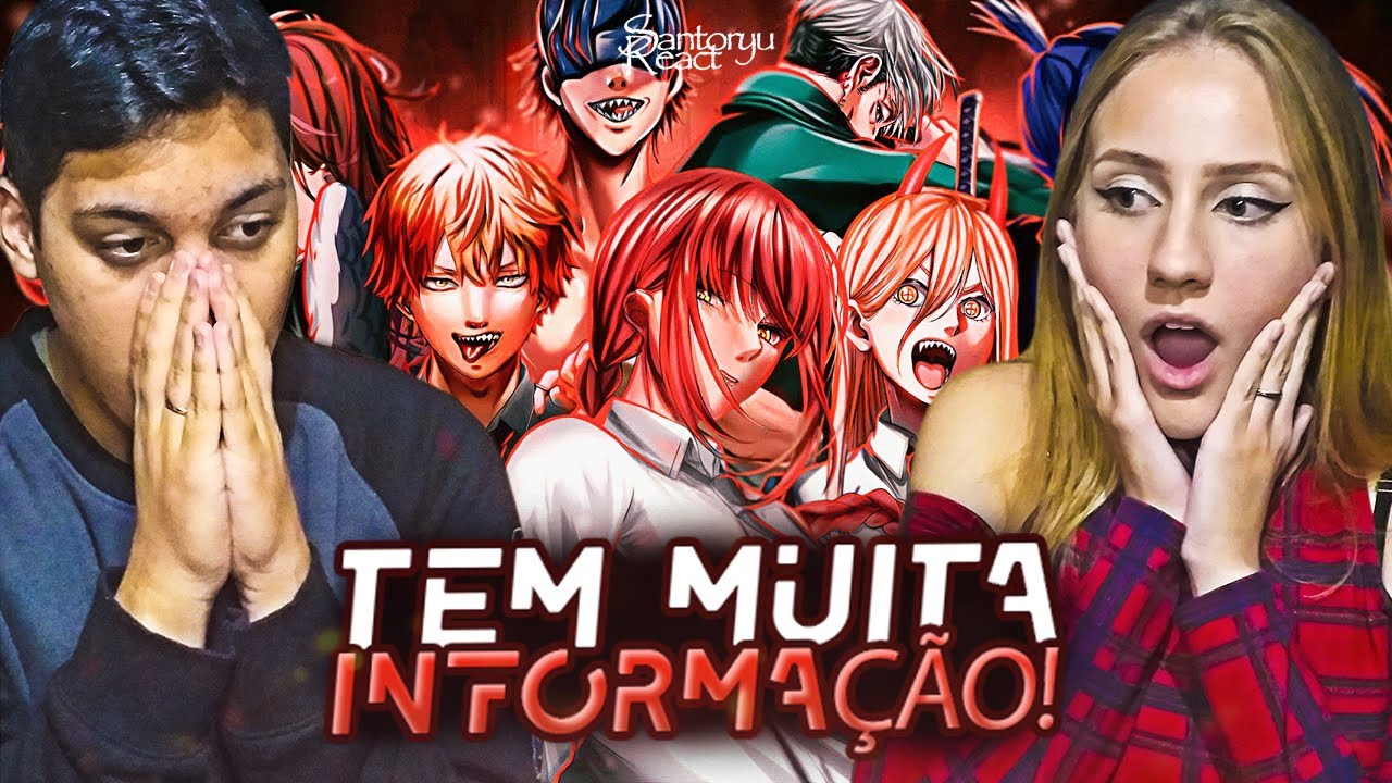 REACT - Caçadores de Demônios (Chainsaw Man) O Futuro é Pika | Sting